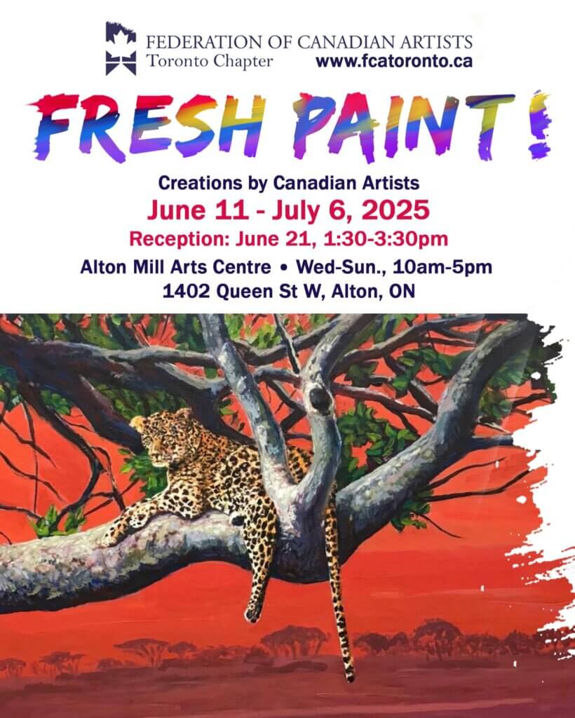 FreshPaintAltonMill2025 FCA Toronto, "Fresh Paint" Alton Mill 2025